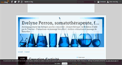 Desktop Screenshot of evelyneperron-somato-toucher.over-blog.com