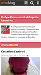 Mobile Screenshot of evelyneperron-somato-toucher.over-blog.com