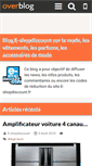 Mobile Screenshot of e-shopdiscount.over-blog.fr
