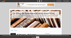 Desktop Screenshot of lesrosesdelavie.over-blog.com