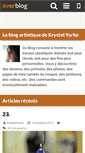 Mobile Screenshot of krystelyorke.over-blog.com
