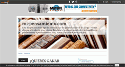 Desktop Screenshot of mi-pensamiento.over-blog.es
