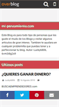 Mobile Screenshot of mi-pensamiento.over-blog.es