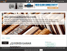 Tablet Screenshot of mi-pensamiento.over-blog.es