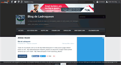 Desktop Screenshot of c.ledroqueen.over-blog.com