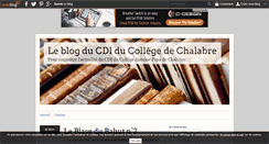 Desktop Screenshot of cdi.college-pons.over-blog.fr