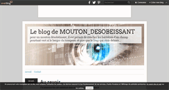 Desktop Screenshot of mouton-desobeissant.over-blog.com