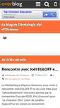 Mobile Screenshot of genevaldoise.over-blog.com