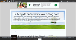 Desktop Screenshot of cadredevie.over-blog.com