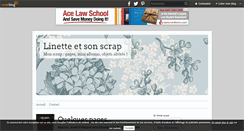 Desktop Screenshot of linette-scrap.over-blog.com