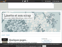Tablet Screenshot of linette-scrap.over-blog.com