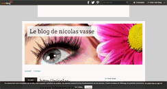 Desktop Screenshot of nicolasvasse.over-blog.com