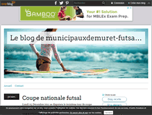 Tablet Screenshot of municipauxdemuret-futsal.over-blog.com