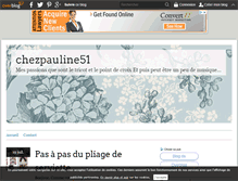Tablet Screenshot of chezpauline51.over-blog.com