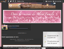 Tablet Screenshot of danslacuisinedesilvia-family.over-blog.com
