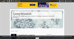 Desktop Screenshot of campatlankid.over-blog.com