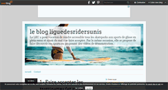 Desktop Screenshot of liguedesridersunis.over-blog.com