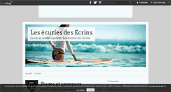 Desktop Screenshot of lesecuriesdesecrins.over-blog.com