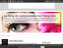 Tablet Screenshot of campsnazis.over-blog.com