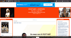 Desktop Screenshot of festart.over-blog.com