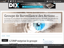 Tablet Screenshot of g.surveillance.actions.sarkozy.over-blog.fr