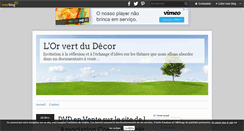 Desktop Screenshot of lorvertdudecor.over-blog.com