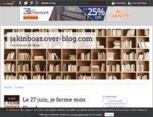 Tablet Screenshot of jakinboaz.over-blog.com