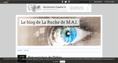 Desktop Screenshot of laruchedemai.over-blog.fr