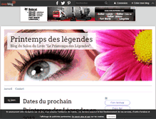 Tablet Screenshot of printempsdeslegendes.over-blog.com