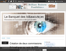 Tablet Screenshot of banquetdesidees.over-blog.com