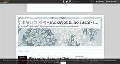 Desktop Screenshot of mokuyoubinosushi.over-blog.com