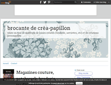 Tablet Screenshot of la-brocante-de-papillon.over-blog.com