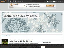 Tablet Screenshot of cisko-mon-colley-corse.over-blog.com