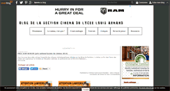 Desktop Screenshot of cinema-louis-armand.over-blog.com