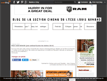Tablet Screenshot of cinema-louis-armand.over-blog.com