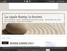 Tablet Screenshot of lacigaleetlafourmi.over-blog.com