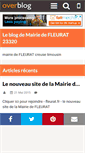 Mobile Screenshot of fleurat.over-blog.fr