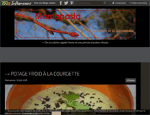 Tablet Screenshot of mamapasta.over-blog.com