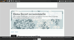 Desktop Screenshot of elenaescort.over-blog.com
