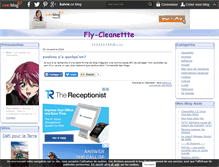 Tablet Screenshot of cleanettte.over-blog.com