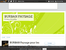 Tablet Screenshot of burbanpaysage.over-blog.com