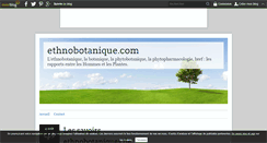 Desktop Screenshot of ethnobotanique.over-blog.com