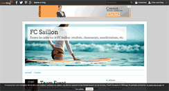 Desktop Screenshot of fcsaillon.over-blog.com