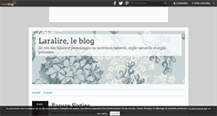 Desktop Screenshot of laralire.over-blog.com