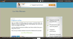 Desktop Screenshot of lesfilsdhermes.over-blog.com