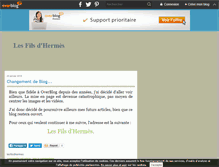 Tablet Screenshot of lesfilsdhermes.over-blog.com