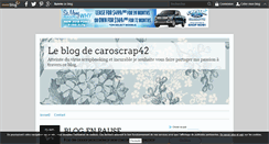 Desktop Screenshot of caroscrap42.over-blog.com