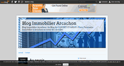 Desktop Screenshot of immobilier-arcachon.over-blog.com