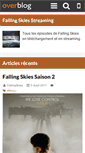 Mobile Screenshot of fallingskies.over-blog.com