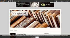Desktop Screenshot of histgeocndp.over-blog.com